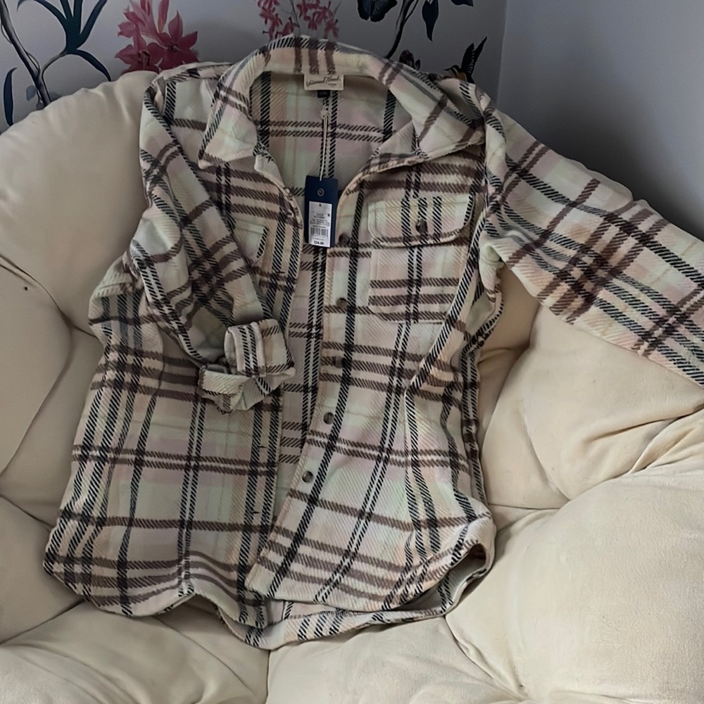Multi plaid jacket